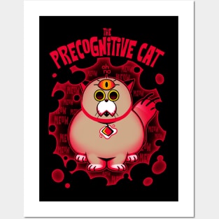 The precognitive cat! Posters and Art